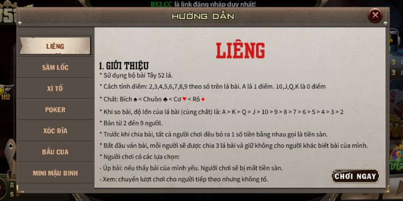 Liêng B52 Club